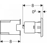 Клавиша смыва GEBERIT 116,053.KV.1 черный